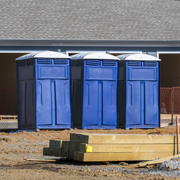 are there any options for portable shower rentals along with the portable restrooms in Madeira